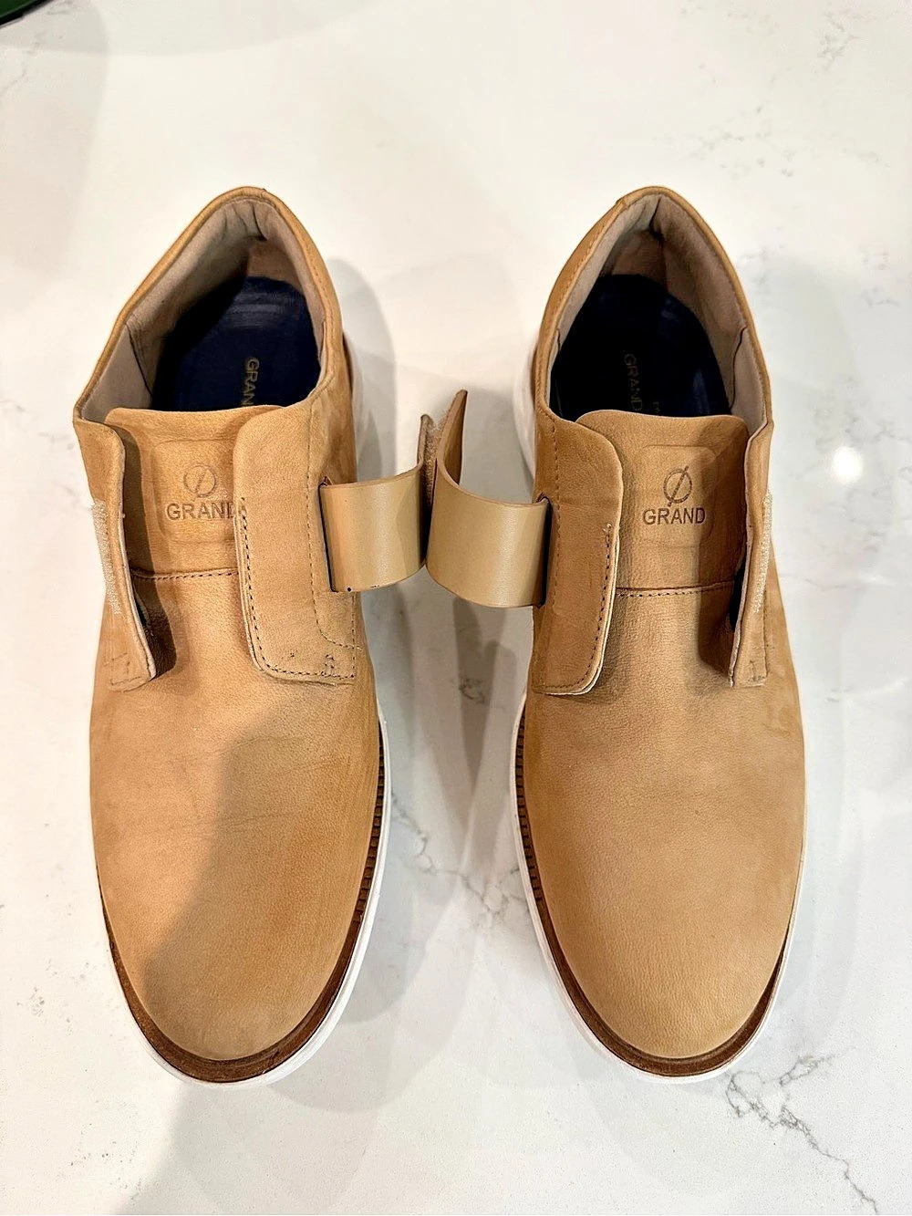 Cole Haan Grand Evolution Velox Coffee Suede Oxford Sneaker - Women’s 8